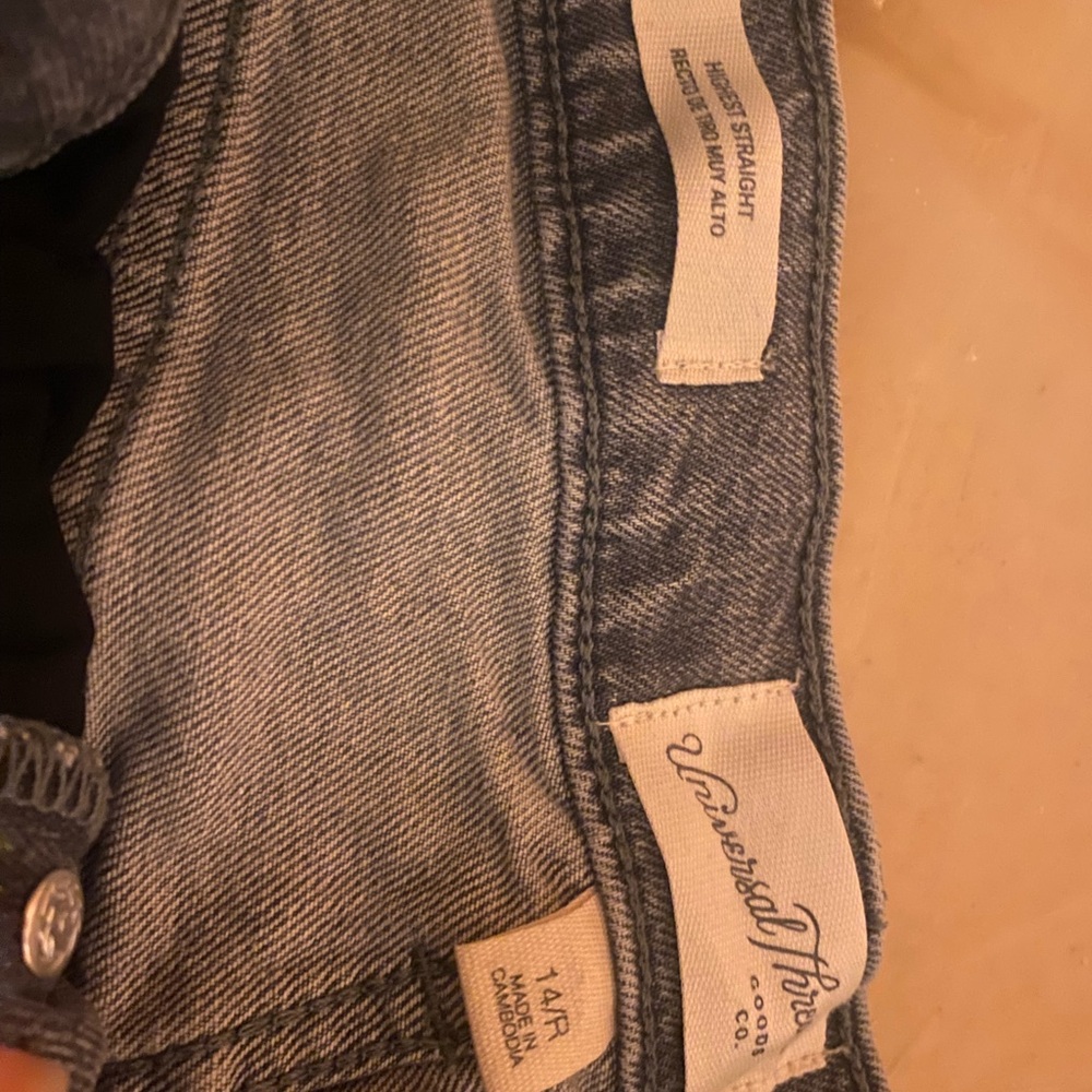Universal Thread High Rise Dark Indigo Jeans - Picture 3 of 4